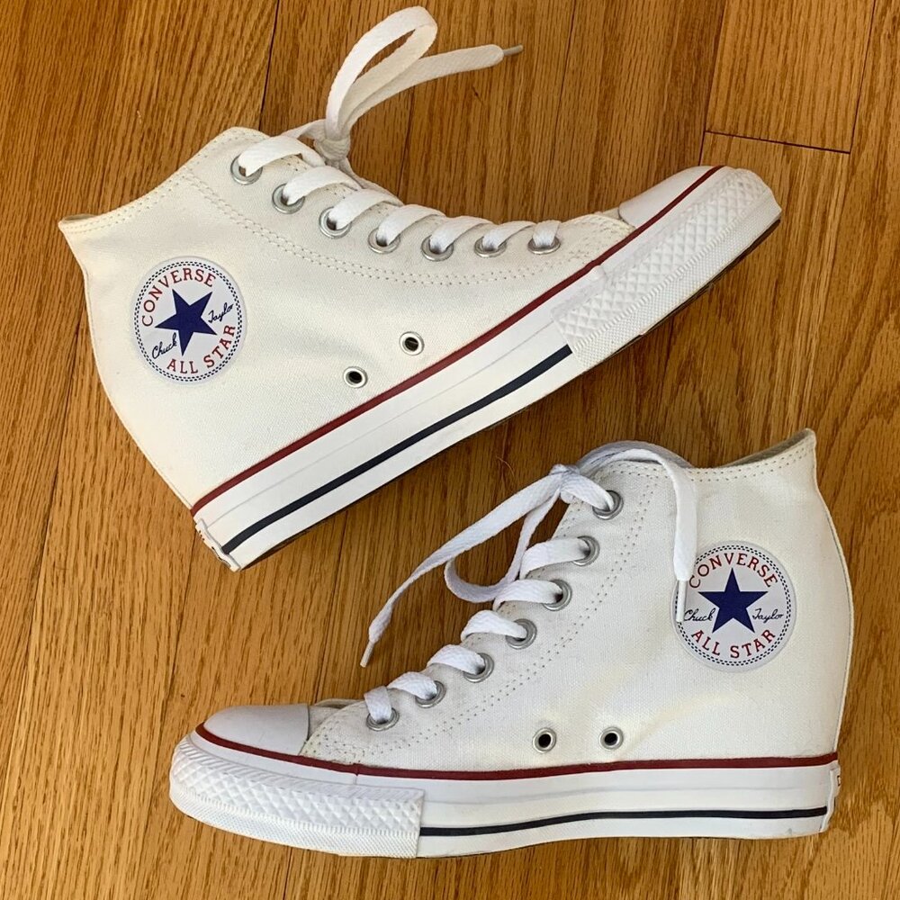 Chuck Taylor All Star Wedge Platform, white - Picture 2 of 9